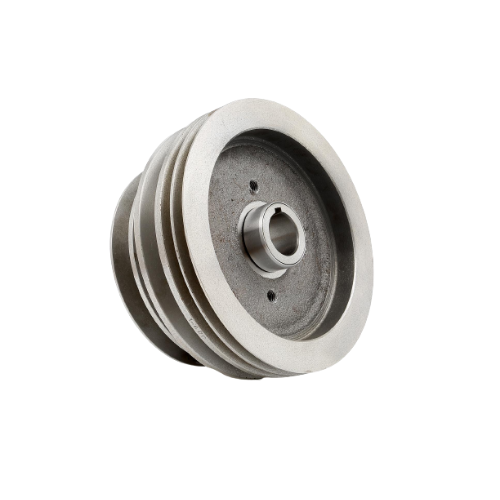 High Precision Machined Parts -Double v groove pulleys manufacturer in Pune